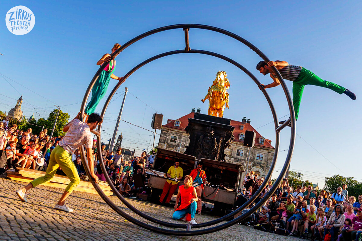 Zirkustheater-Festival in Dresden. 